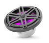 JL Audio M3 Series 7.7" Marine Coaxial Speakers w/Grey Metallic Sport Grilles w/RGB LED Lighting - M3-770X-S-Gm-i