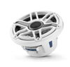 JL Audio M6 Series 7.7" Marine Coaxial Speakers w/Gloss White Sport Grille - M6-770X-S-GwGw