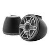 JL Audio M6 VeX™ Series 6.5" Enclosed Coaxial Speakers w/Titanium Sports Grilles - M6-650VEX-Mb-S-GmTi