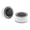 JL Audio M6 Series 1" Marine Component Tweeters in white finish, featuring silk dome diaphragm for high-frequency sound.