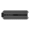 JL Audio MX300/1 300w monoblock wide-range amplifier with corrosion-resistant chassis and IPX7 rating.