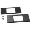 JL Audio MMP-2-BK mounting adaptor plates with screws for MediaMaster® installation.