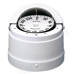 Ritchie DNW-200 Navigator Compass - Binnacle Mount - White