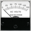 Blue Sea 8244 AC Analog Micro Voltmeter - 2" Face, 0-150 Volts AC