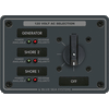 Blue Sea 8366 AC Rotary Switch Panel 30 Ampere 3 Positions + OFF, 2 Pole