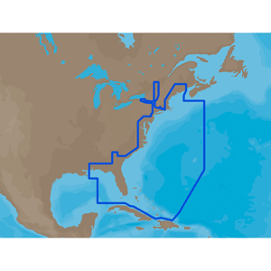 C-MAP MAX NA-M022 - U.S. East Coast & The Bahamas - SD™ Card