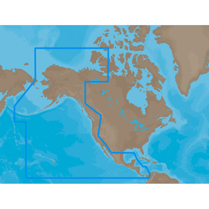 C-MAP MAX NA-M035 - Pacific Coast & Central - SD™ Card