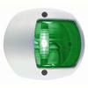 Perko LED Side Light - Green - 12V - White Plastic Housing