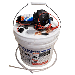 Jabsco DIY Oil Change System w/Pump & 3.5 Gallon Bucket