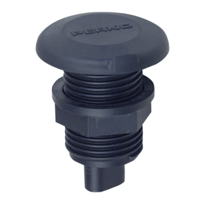 Perko Mini Mount Plug-In Type Base - 2 Pin - Black