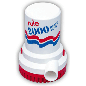 Rule 2000 GPH Non-Automatic Bilge Pump - 32v