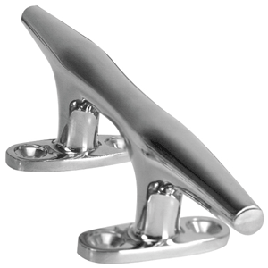 Whitecap Heavy Duty Hollow Base Stainless Steel Cleat - 10"