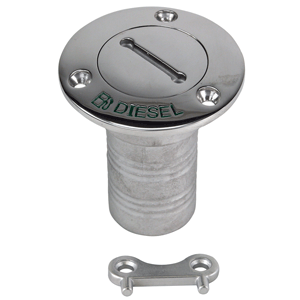 Whitecap Hose Deck Fill 1-1/2" Hose Diesel