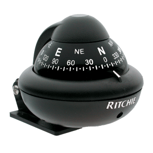 Ritchie X-10B-M RitchieSport Compass - Bracket Mount - Black