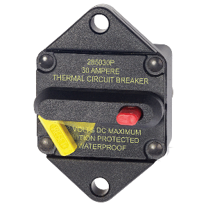 Blue Sea 7081 30 Amp Circuit Breaker Panel Mount 285 Series