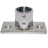 Whitecap 90 2-Hole Base, Rectangle Base, SS Rail Fitting