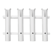 TACO 4-Rod Poly Rod Rack - White