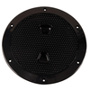 Beckson 6" Non-Skid Screw-Out Deck Plate - Black