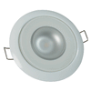 Lumitec Mirage - Flush Mount Down Light - Glass Finish/White Bezel - 2-Color White/Blue Dimming