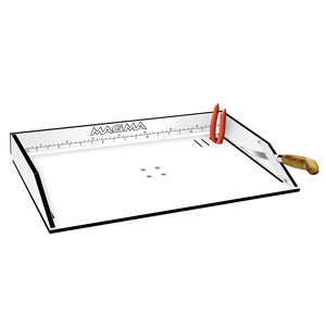 Magma Bait/Filet Mate Serving/Cutting Table - 20" White/Black