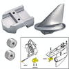 Tecnoseal Anode Kit w/Hardware - Mercury Alpha 1 Gen 1 - Zinc