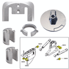 Tecnoseal Anode Kit w/Hardware - Mercury Bravo 1 - Zinc