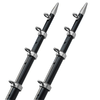 TACO 18' Telescopic Outrigger Poles HD 1-1/2" - Black/Silver