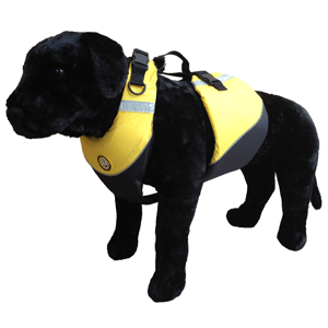 First Watch Flotation Dog Vest - Hi-Visibility Yellow - Large