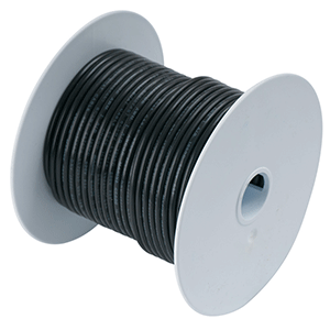 Ancor Black 10 AWG Tinned Copper Wire - 25'