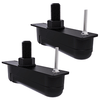 Raymarine HV-300TH Plastic Transducer Thru-Hull Pair - 6M Cable