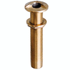 GROCO 1-1/4" Bronze Extra Long High Speed Thru-Hull Fitting w/Nut