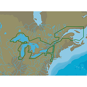 C-MAP 4D NA-D061 Great Lakes & St Lawrence Seaway - microSD™/SD™