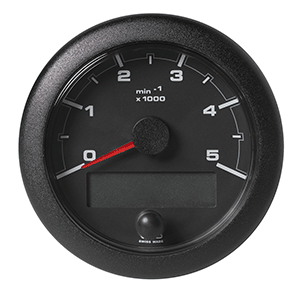 Veratron 3-3/8" (85MM) OceanLink® NMEA 2000® Tachometer - 5000 RPM - Black Dial & Bezel