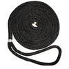 New England Ropes 3/8" X 20' Nylon Double Braid Dock Line - Black