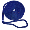 New England Ropes 1/2" X 25' Nylon Double Braid Dock Line - Blue w/Tracer