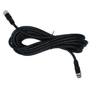 ACR 5M Extension Cable for RCL-95 Searchlight coiled neatly with connectors visible.