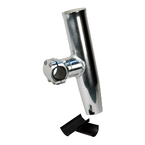 C.E. Smith Adjustable Mid Mount Rod Holder Aluminum 1.66" or 1-1/2" w/Sleeve & Hex Key