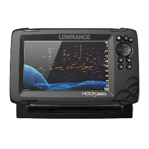 Lowrance HOOK Reveal 7x Fishfinder w/SplitShot Transom Mount Transducer