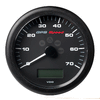 Veratron 4-1/4" (110MM) ViewLine GPS Speedometer 0-70 KNOTS/KMH/MPH - 8 to 16V Black Dial & Bezel