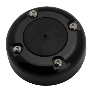 Seaview Cable Gland w/Cover - Black Powder Coated - Stainless Steel Wire - Size 2-15mm