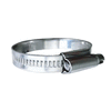 316 SS Non-Perforated Worm Gear Hose Clamp - 15/32" Band - Clamping Range - 10-Pack - SAE Size 12