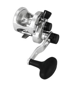 Okuma CAV-12IILX 2-Speed Lever Drag Reel / Left - Hand Retrieve