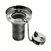 Whitecap Gas Hose Deck Fill w/Splash Guard - 1-1/2" Chain