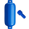 Polyform G-6 Twin Eye Fender 11" x 30" - Blue w/Air Adapter