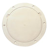 Beckson 8" Non-Skid Pry-Out Deck Plate - Beige