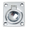 Perko Flush Ring Pull - Chrome Plated Zinc