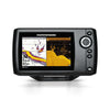 Humminbird HELIX 5 DI G2 Fishfinder with 5" color display, showing sonar imaging and interface, ideal for enhanced angling.