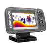 Lowrance HOOK²-4x 4" GPS Bullet Fishfinder w/Track Plotter Transom Mount Bullet Skimmer Transducer