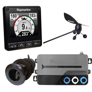 Raymarine i70s System Pack w-Color Instrument & Wind, DST Transducers, iTC-5, 3M Backbone, T-Piece, Power & 2 Backbone Terminators