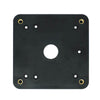 ACR Retrofit Kit f/RCL-95 Searchlight mounting plate with bolt holes and central opening for installation.